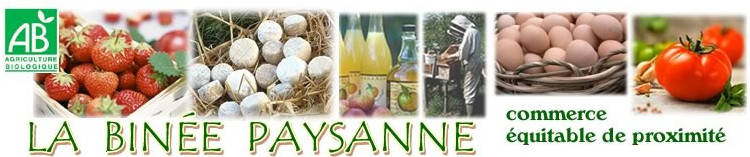 La Bin�e Paysanne - Commerce �quitable de proximit�.